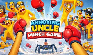 Annoying Uncle Punch Game