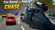 Car Ramp vs Police: CHASE