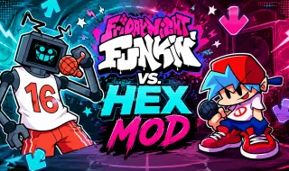 PLay Friday Night Funkin vs. Hex Mod now!