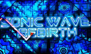 Play Geometry Dash Sonic Wave Rebirth now!