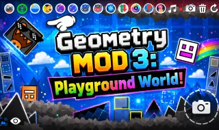 Play Geometry MOD 3: Playground World! now!