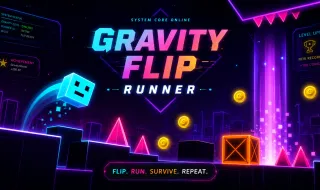 PLay Gravity Flip Runner now!