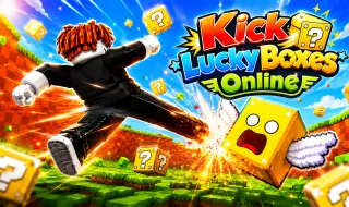 PLay Kick Lucky Boxes Online now!