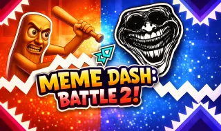 Play Meme Dash: Battle 2! now!