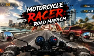 PLay Motorcycle Racer: Road Mayhem now!