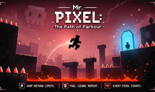 Play Mr. Pixel: The Path of Parkour now!