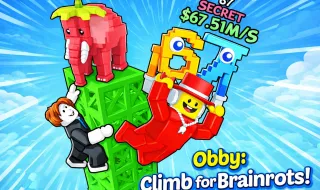 Obby: Climb for Brainrots!
