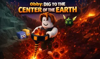 Play Obby: Dig to the Center of the Earth now!