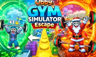 Obby: Gym Simulator, Escape