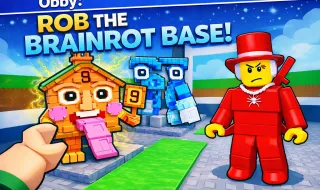 Obby: Rob the Brainrot Base!
