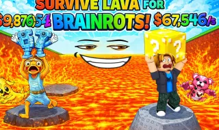 Play Survive Lava for Brainrots! now!