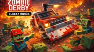 Zombie Derby: Blocky Roads